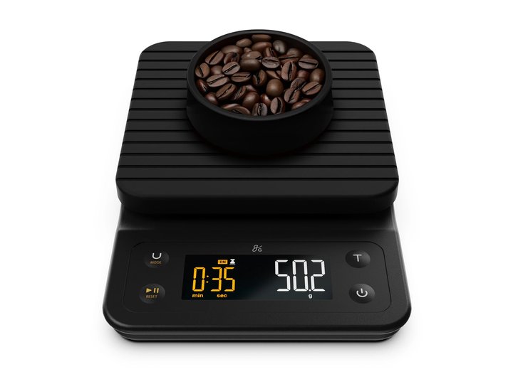Greater Goods coffee scale with timer